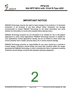 浏览型号PFS122-1J16A的Datasheet PDF文件第2页