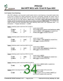 浏览型号PFS122-1J16A的Datasheet PDF文件第34页