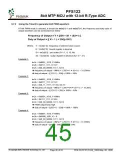 浏览型号PFS122-1J16A的Datasheet PDF文件第45页