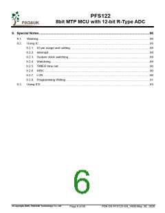 浏览型号PFS122-1J16A的Datasheet PDF文件第6页