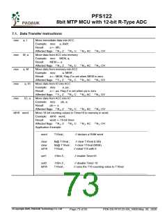 浏览型号PFS122-1J16A的Datasheet PDF文件第73页