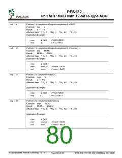 浏览型号PFS122-1J16A的Datasheet PDF文件第80页