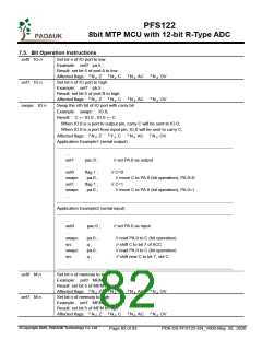 浏览型号PFS122-1J16A的Datasheet PDF文件第82页
