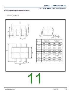 浏览型号TP5532的Datasheet PDF文件第11页