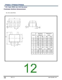 浏览型号TP5532的Datasheet PDF文件第12页