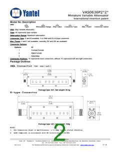 浏览型号VAS0636PN51A的Datasheet PDF文件第2页