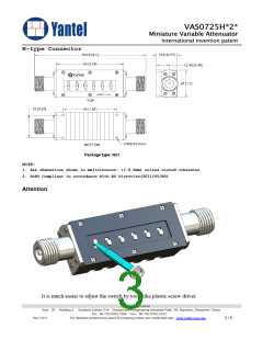 浏览型号VAS0725HS22A的Datasheet PDF文件第3页