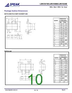浏览型号LMV358B-SR的Datasheet PDF文件第10页