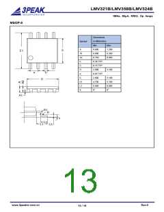 浏览型号LMV358B-SR的Datasheet PDF文件第13页