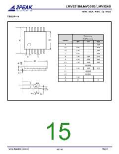 浏览型号LMV358B-SR的Datasheet PDF文件第15页