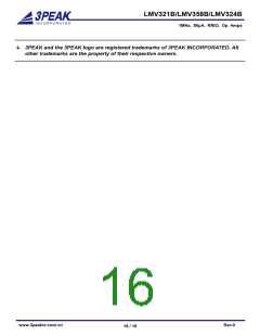 浏览型号LMV358B-SR的Datasheet PDF文件第16页