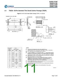 浏览型号S29GL128P90TFIR10的Datasheet PDF文件第11页