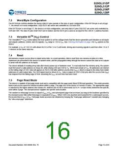 浏览型号S29GL128P90TFIR10的Datasheet PDF文件第16页