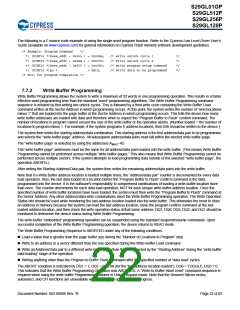 浏览型号S29GL128P90TFIR10的Datasheet PDF文件第22页