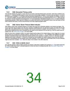 浏览型号S29GL128P90TFIR10的Datasheet PDF文件第34页
