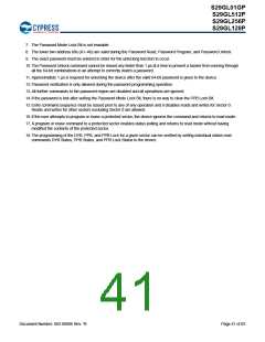 浏览型号S29GL128P90TFIR10的Datasheet PDF文件第41页