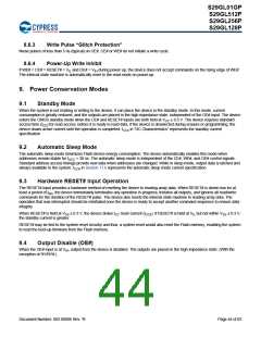 浏览型号S29GL128P90TFIR10的Datasheet PDF文件第44页