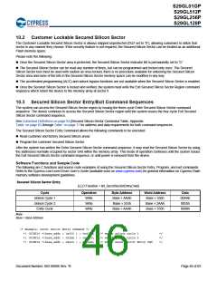 浏览型号S29GL128P90TFIR10的Datasheet PDF文件第46页