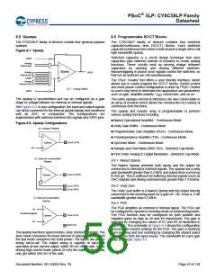 浏览型号CY8C5868AXI-LP035的Datasheet PDF文件第58页