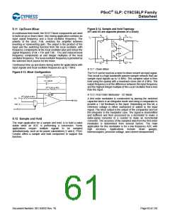 浏览型号CY8C5868AXI-LP035的Datasheet PDF文件第61页