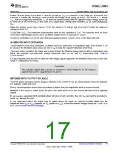 浏览型号LP2987IM-3.3/NOPB的Datasheet PDF文件第17页