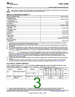 浏览型号LP2987IM-3.3/NOPB的Datasheet PDF文件第3页