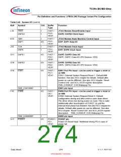 浏览型号SAK-TC399XP-256F300S BC的Datasheet PDF文件第274页