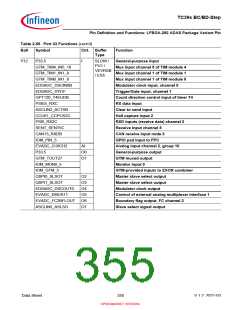 浏览型号SAK-TC399XP-256F300S BC的Datasheet PDF文件第355页
