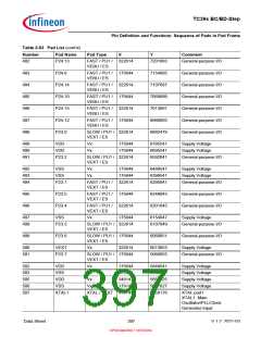 浏览型号SAK-TC399XP-256F300S BC的Datasheet PDF文件第397页