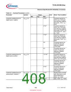 浏览型号SAK-TC399XP-256F300S BC的Datasheet PDF文件第408页