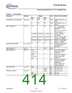 浏览型号SAK-TC399XP-256F300S BC的Datasheet PDF文件第414页