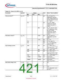 浏览型号SAK-TC399XP-256F300S BC的Datasheet PDF文件第421页