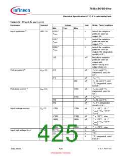 浏览型号SAK-TC399XP-256F300S BC的Datasheet PDF文件第425页