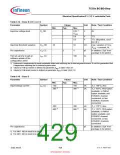 浏览型号SAK-TC399XP-256F300S BC的Datasheet PDF文件第429页