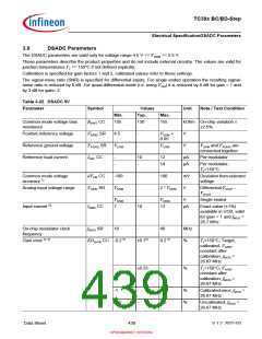 浏览型号SAK-TC399XP-256F300S BC的Datasheet PDF文件第439页