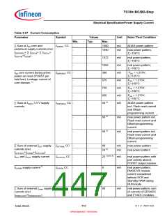 浏览型号SAK-TC399XP-256F300S BC的Datasheet PDF文件第447页