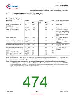 浏览型号SAK-TC399XP-256F300S BC的Datasheet PDF文件第474页