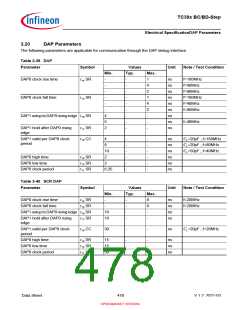 浏览型号SAK-TC399XP-256F300S BC的Datasheet PDF文件第478页