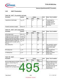 浏览型号SAK-TC399XP-256F300S BC的Datasheet PDF文件第495页