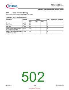 浏览型号SAK-TC399XP-256F300S BC的Datasheet PDF文件第502页