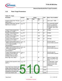 浏览型号SAK-TC399XP-256F300S BC的Datasheet PDF文件第510页