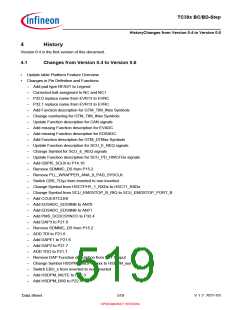 浏览型号SAK-TC399XP-256F300S BC的Datasheet PDF文件第519页