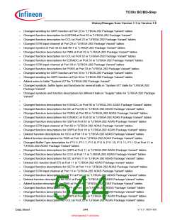 浏览型号SAK-TC399XP-256F300S BC的Datasheet PDF文件第544页