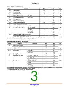 浏览型号NC7SZ126M5X的Datasheet PDF文件第3页