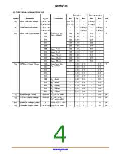 浏览型号NC7SZ126M5X的Datasheet PDF文件第4页