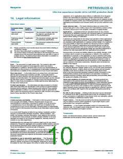 浏览型号PRTR5V0U2X-Q的Datasheet PDF文件第10页
