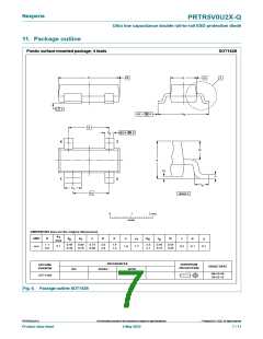 浏览型号PRTR5V0U2X-Q的Datasheet PDF文件第7页