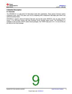 浏览型号DRV8300DPWRQ1的Datasheet PDF文件第9页