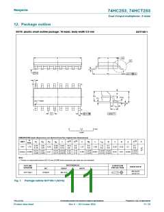 浏览型号74HC253D的Datasheet PDF文件第11页
