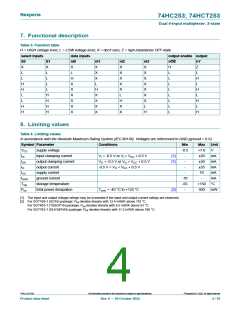 浏览型号74HC253D的Datasheet PDF文件第4页